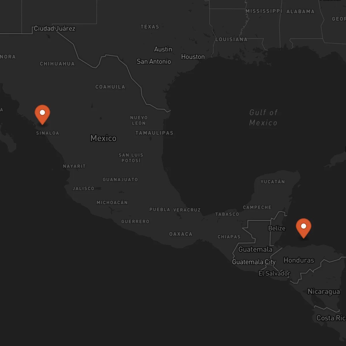 Ruta Roatán - Culiacán Rosales