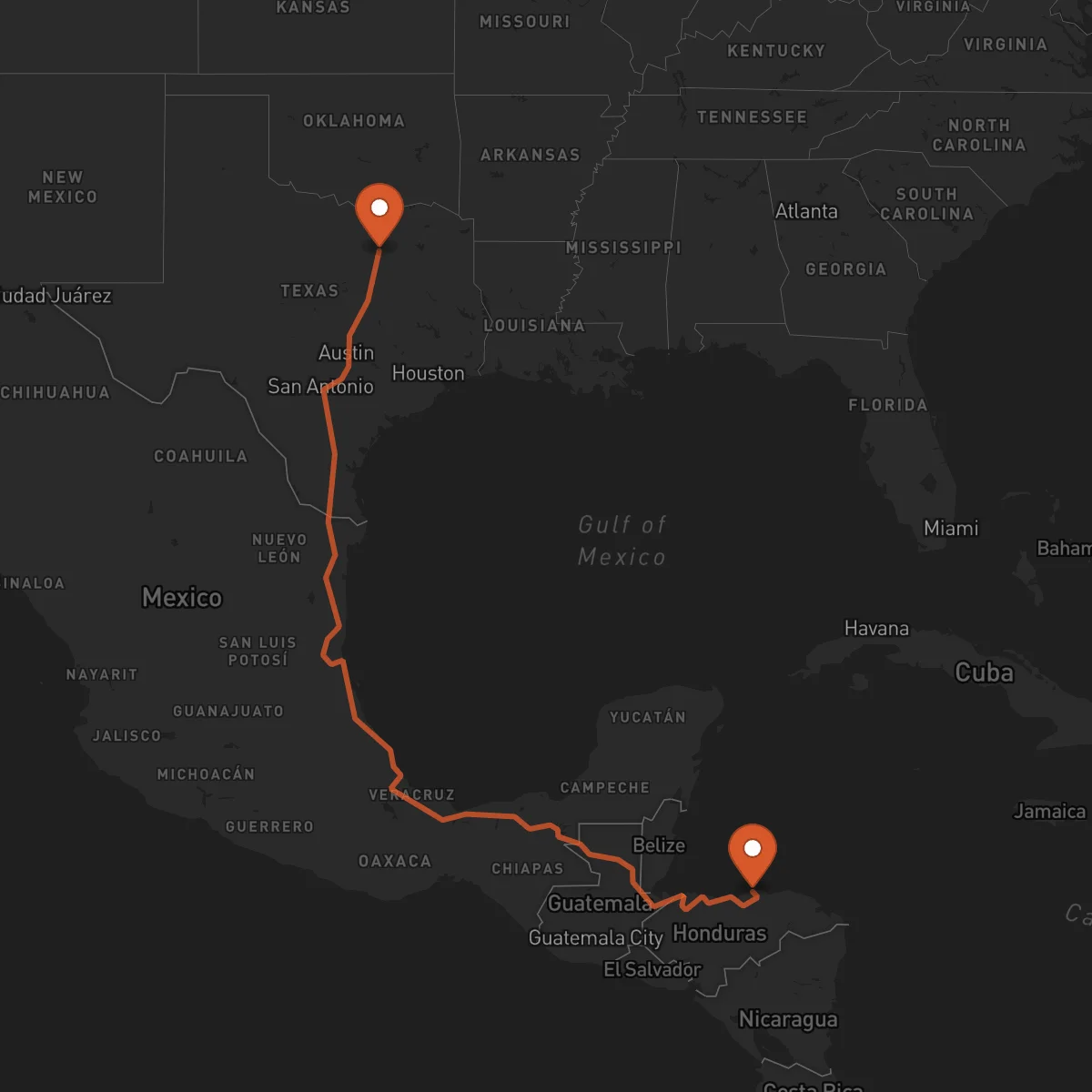 Ruta Trujillo - Dallas