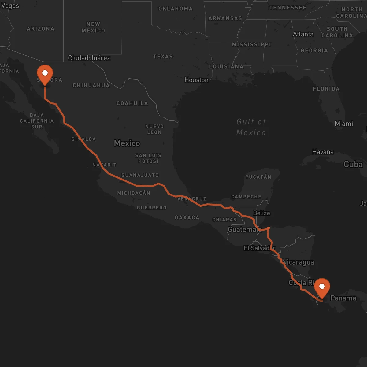 Ruta Hermosillo - David