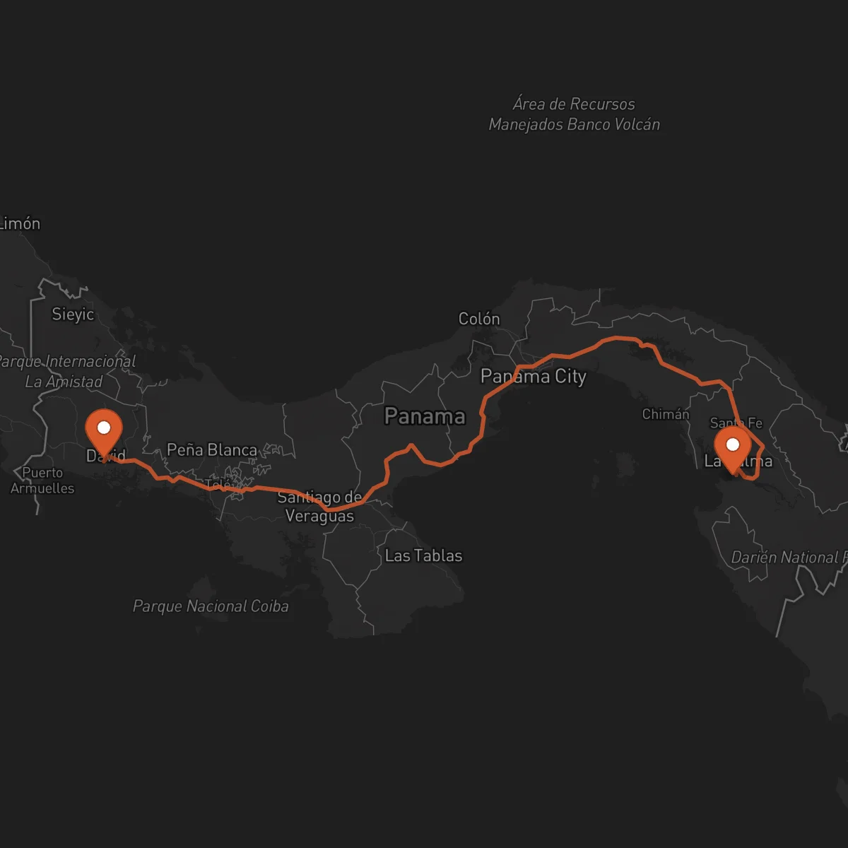 Ruta La Palma - David