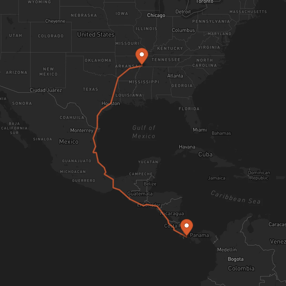 Ruta Memphis - David
