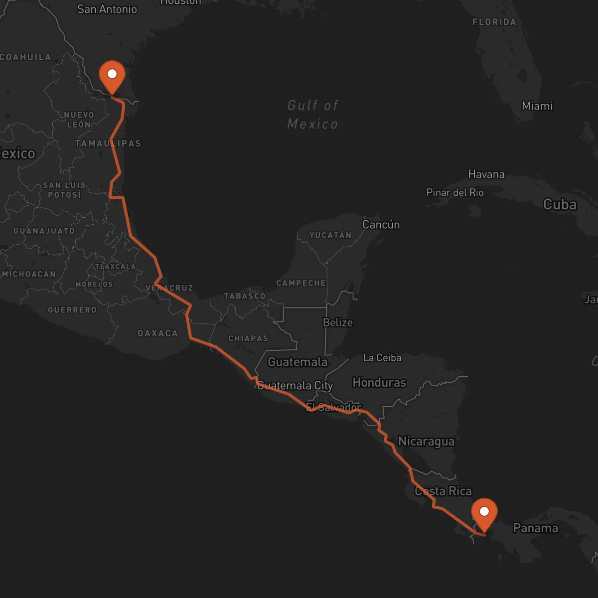 Ruta David - Reynosa
