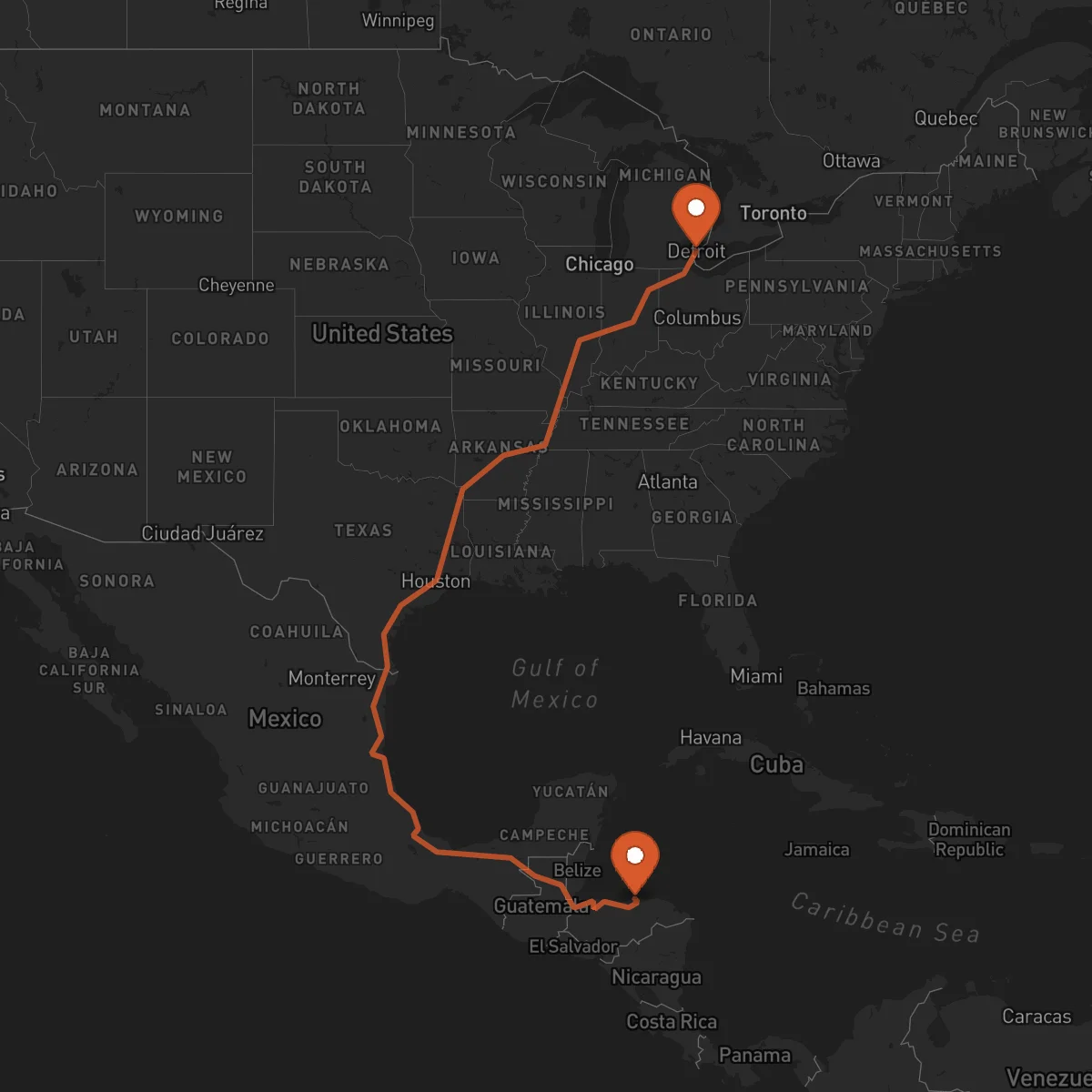Ruta Trujillo - Detroit