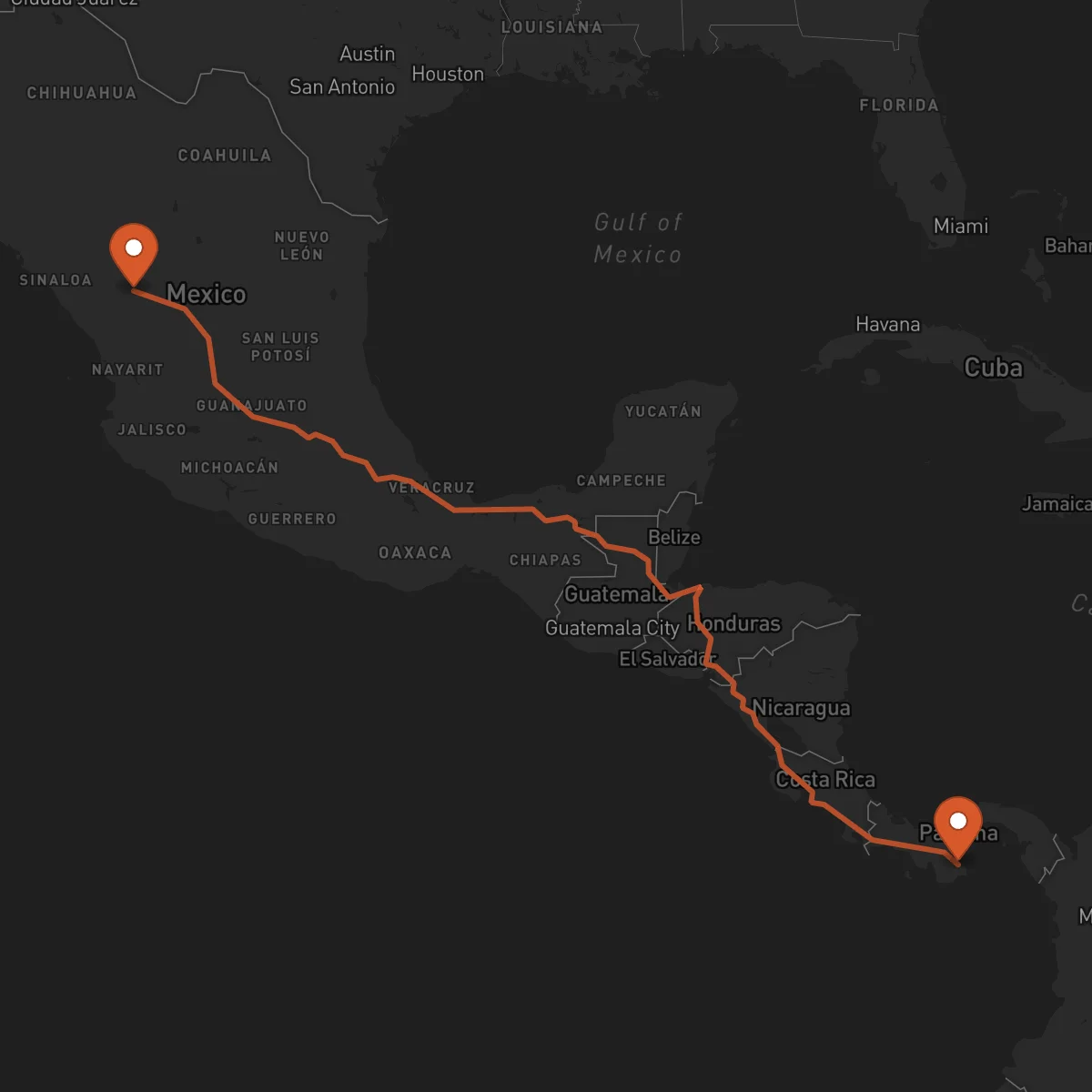 Ruta Las Tablas - Durango
