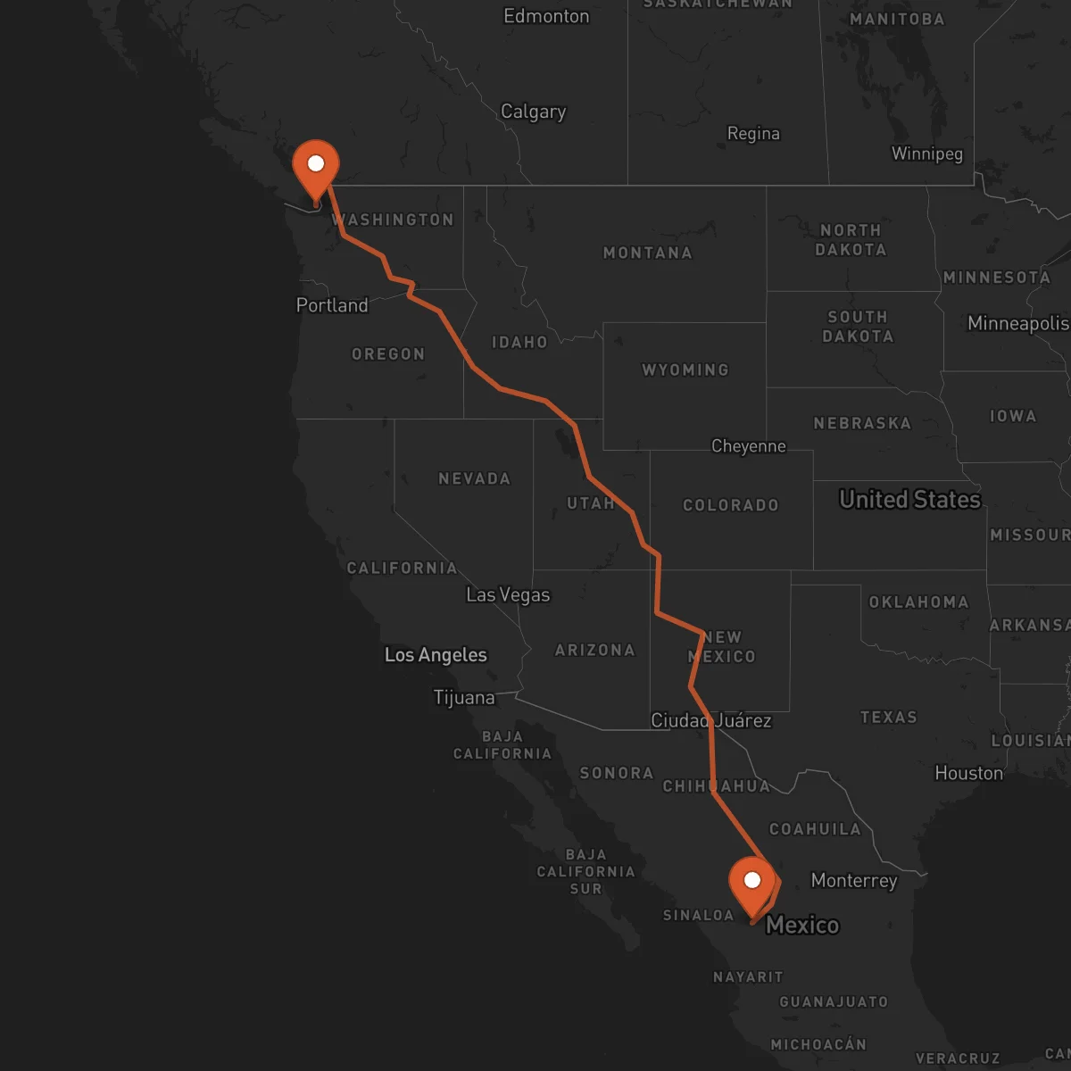 Ruta Victoria - Durango