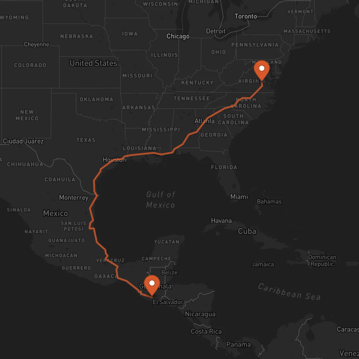 Ruta Richmond - Escuintla