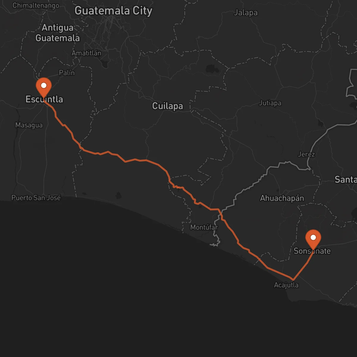 Ruta Sonsonate - Escuintla