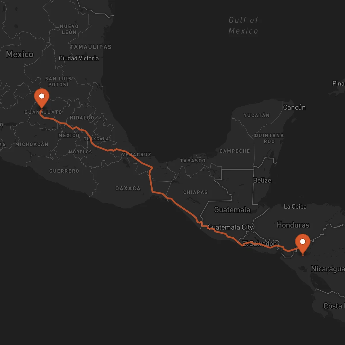 Ruta Guanajuato - Estelí