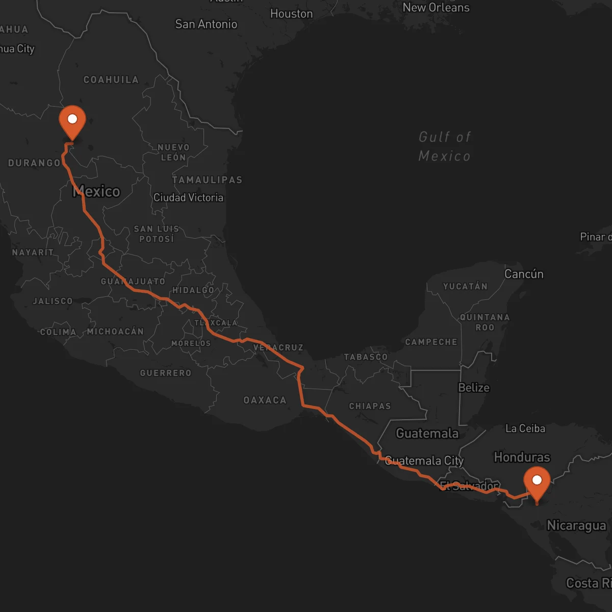 Ruta Estelí - Torreón