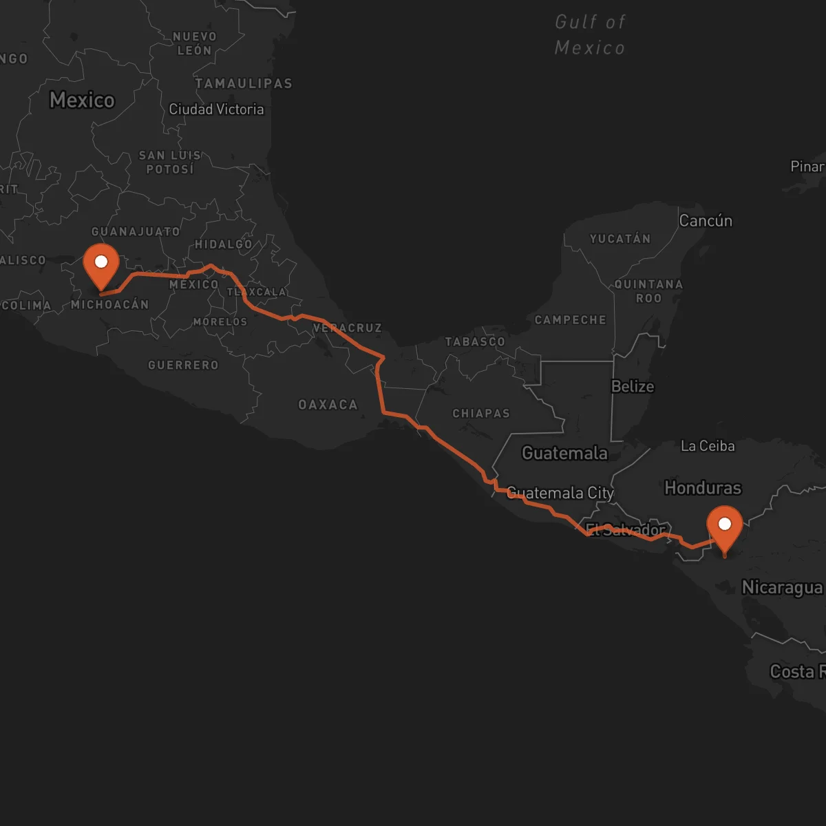 Ruta Uruapan - Estelí