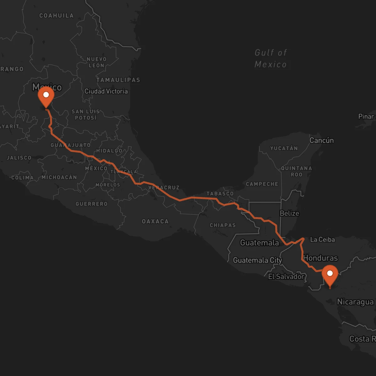 Ruta Zacatecas - Estelí
