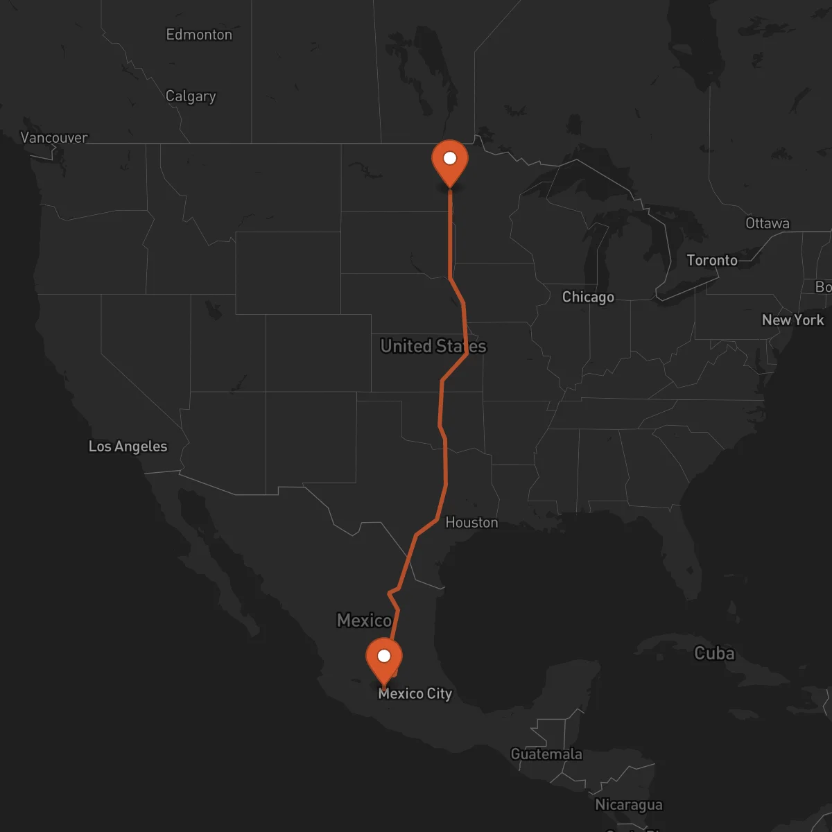 Ruta Morelia - Fargo