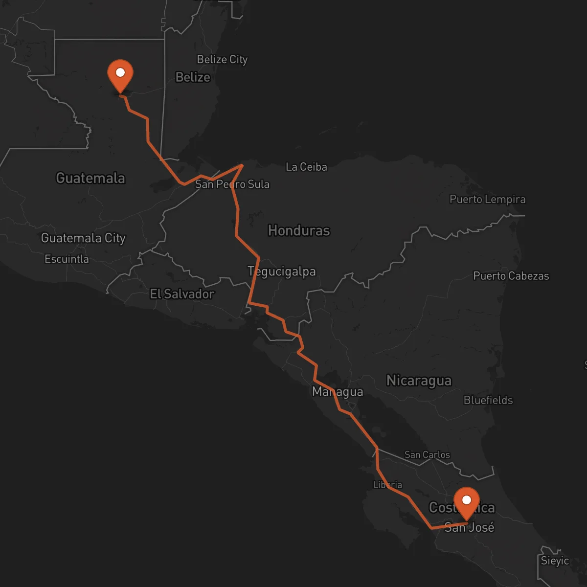 Ruta Flores - Heredia