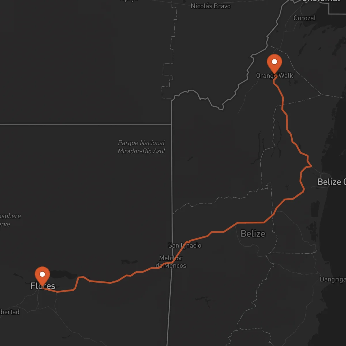 Ruta Flores - Orange Walk Town