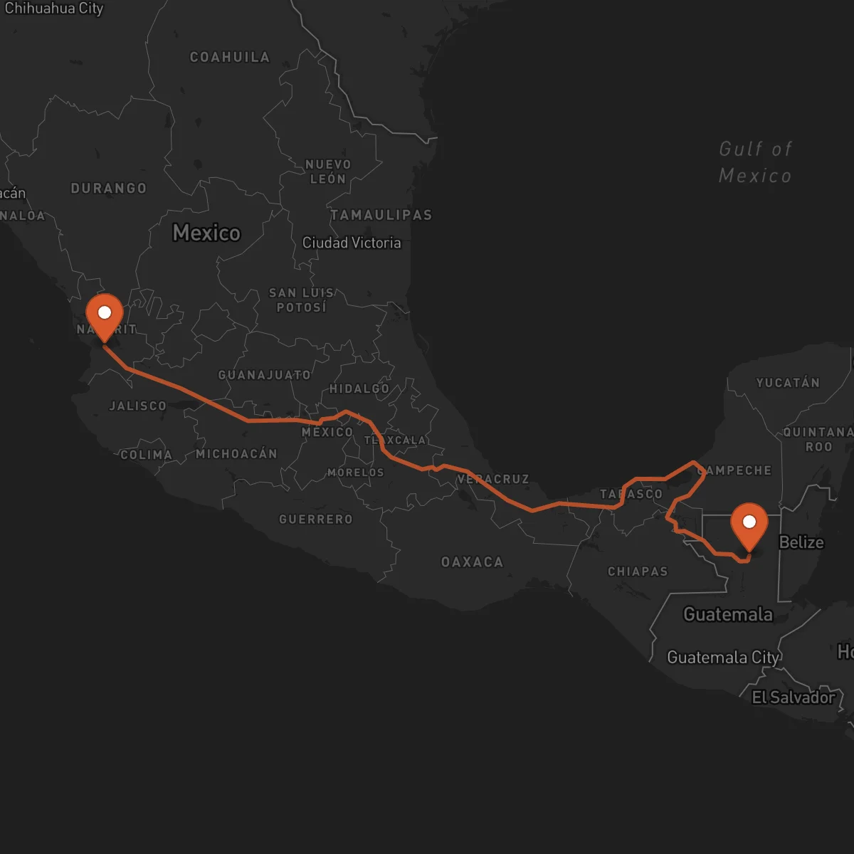 Ruta Tepic - Flores