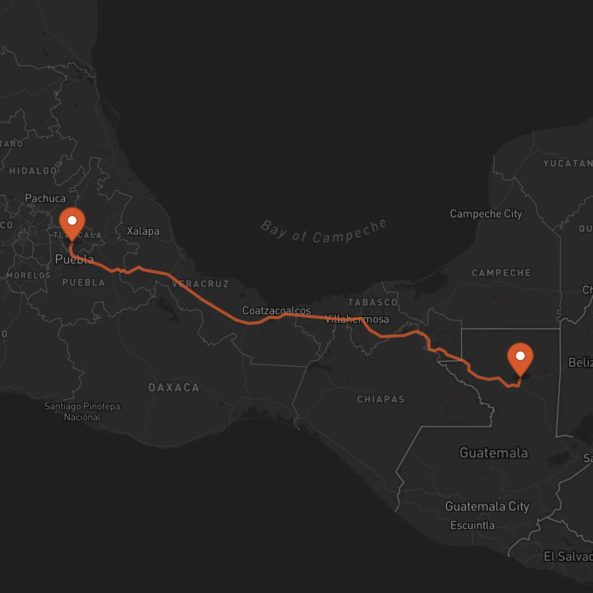 Ruta Tlaxcala de Xicohténcatl - Flores