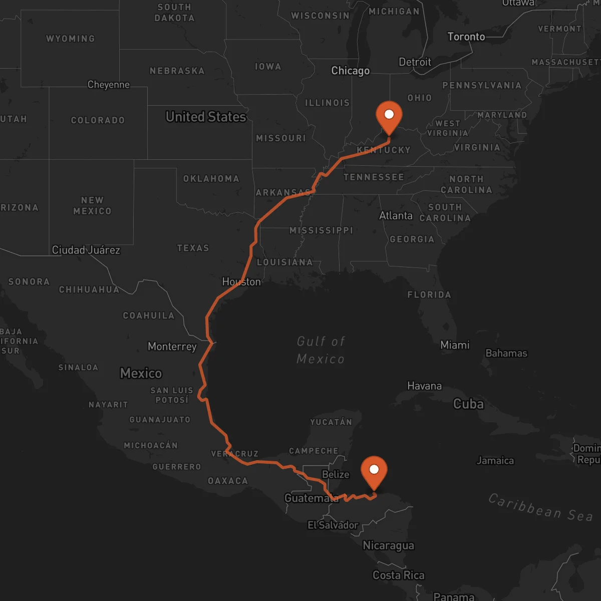 Ruta Trujillo - Frankfort