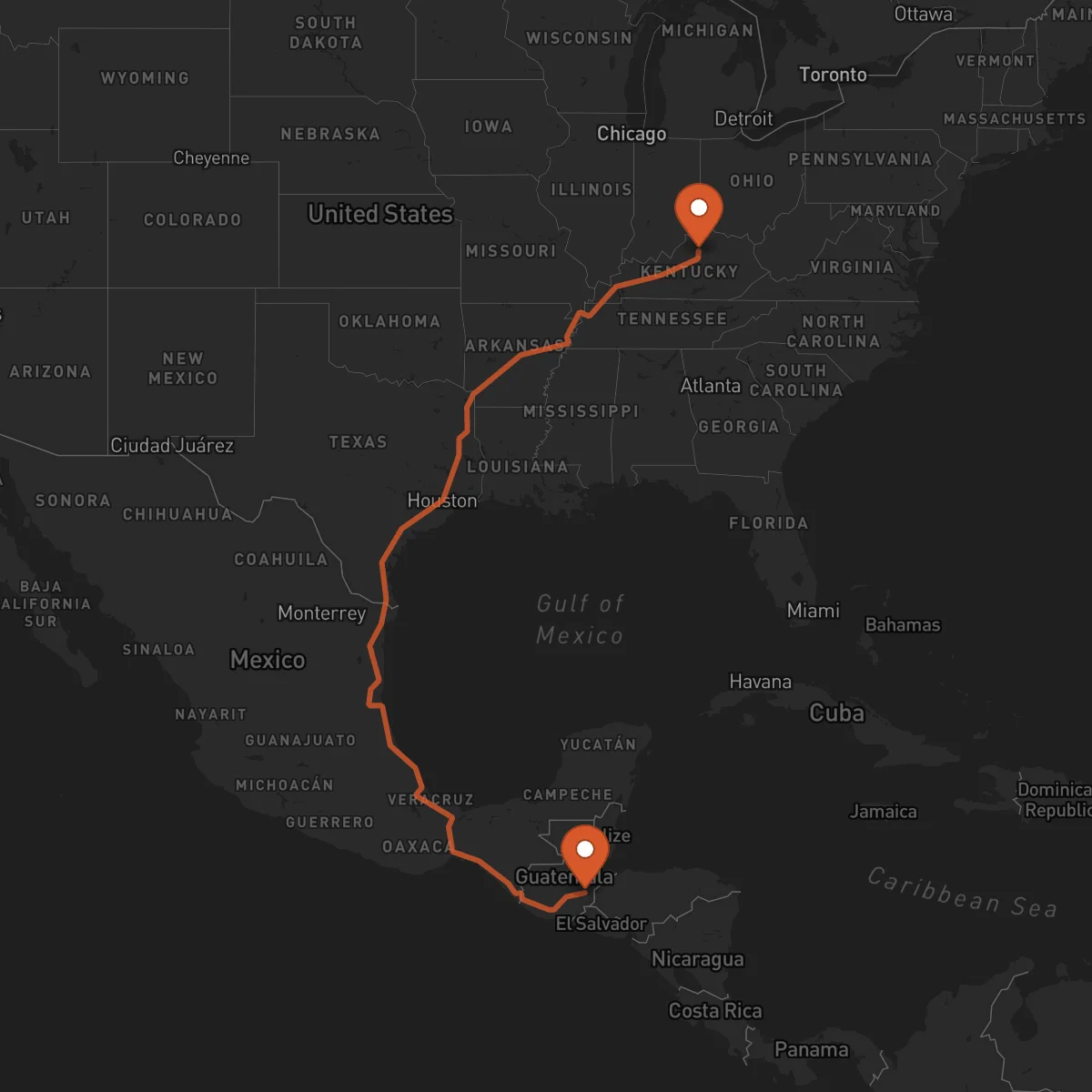 Ruta Zacapa - Frankfort