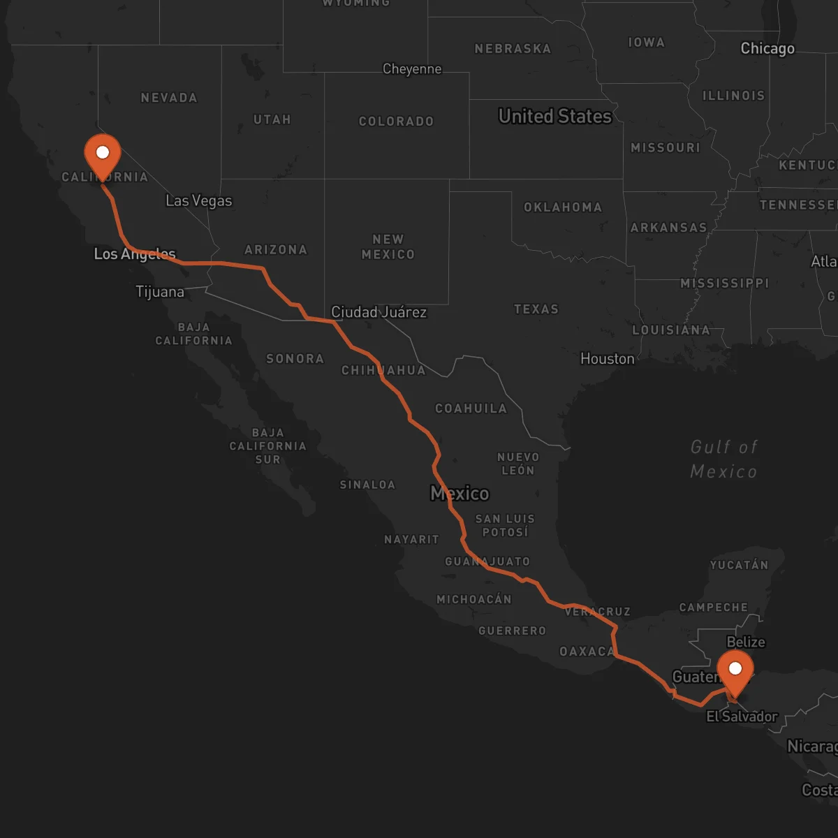 Ruta Fresno - Ocotepeque