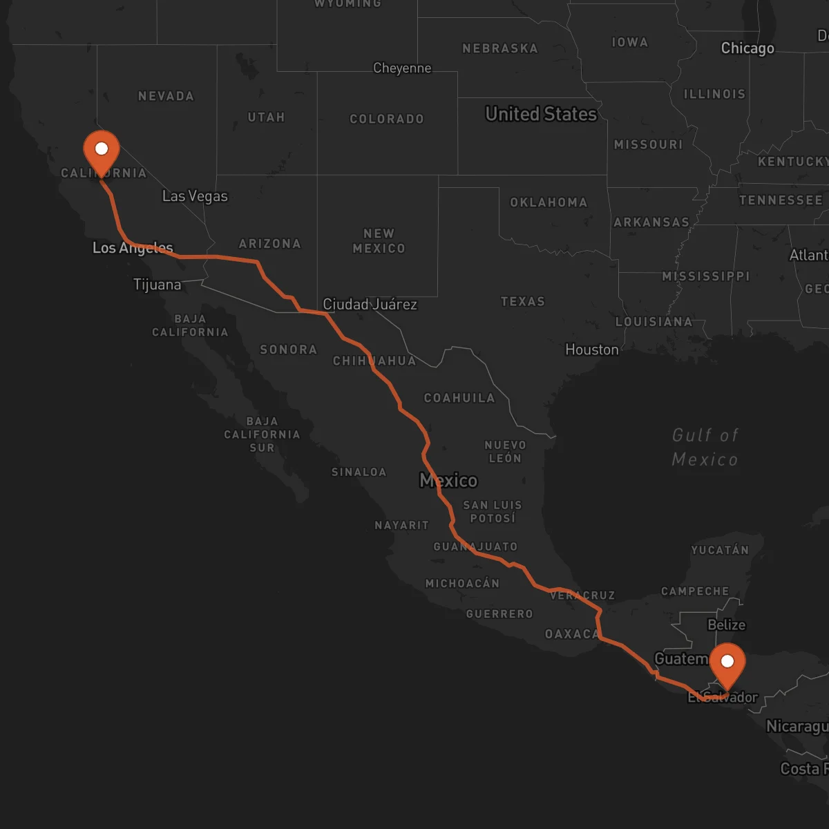 Ruta Sensuntepeque - Fresno