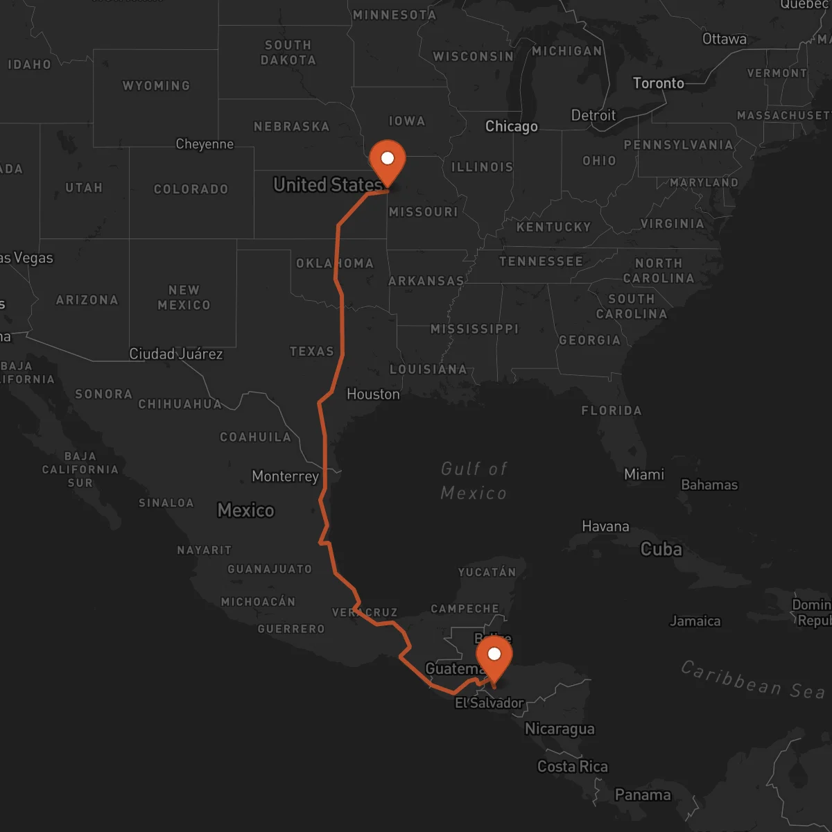 Ruta Gracias - Kansas City