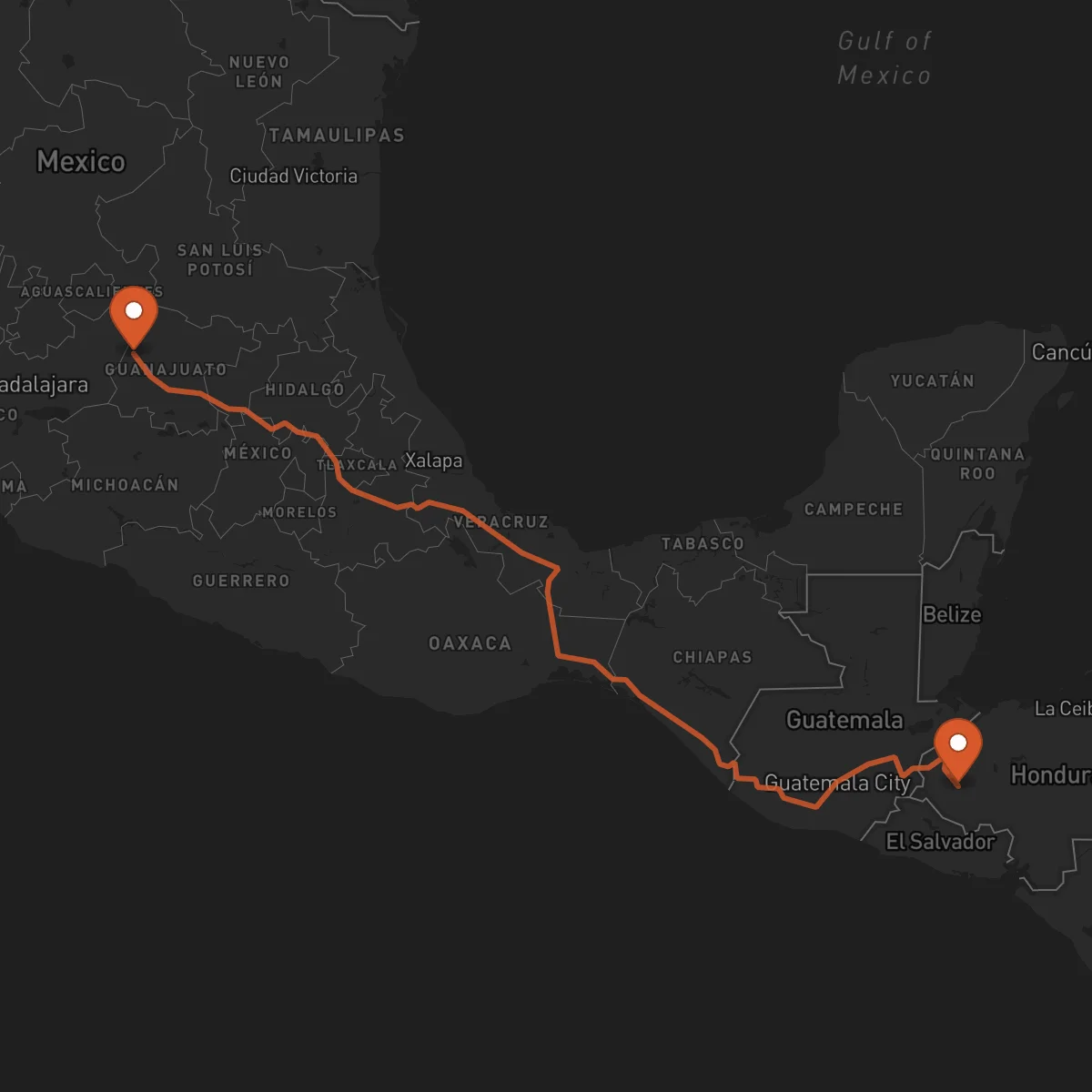 Ruta Gracias - León Guanajuato
