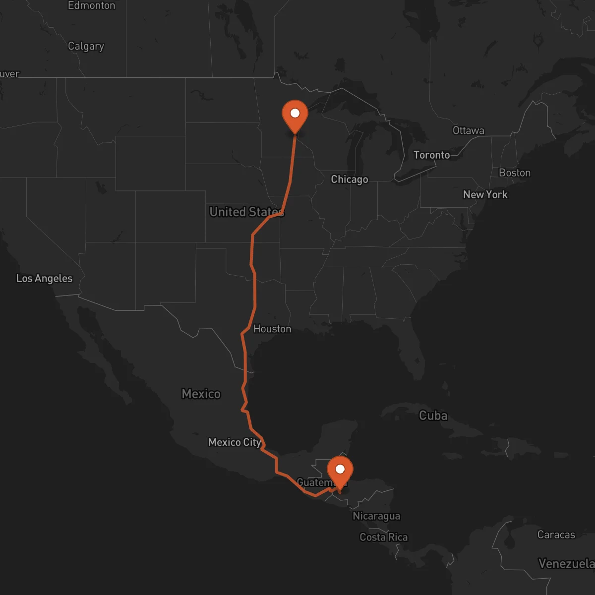 Ruta Gracias - Saint Paul