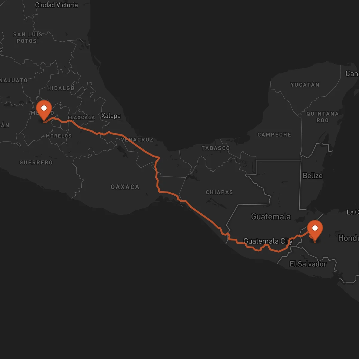 Ruta Toluca - Gracias