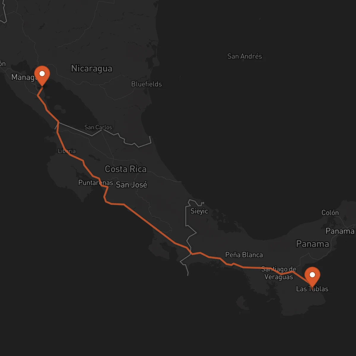Ruta Las Tablas - Granada