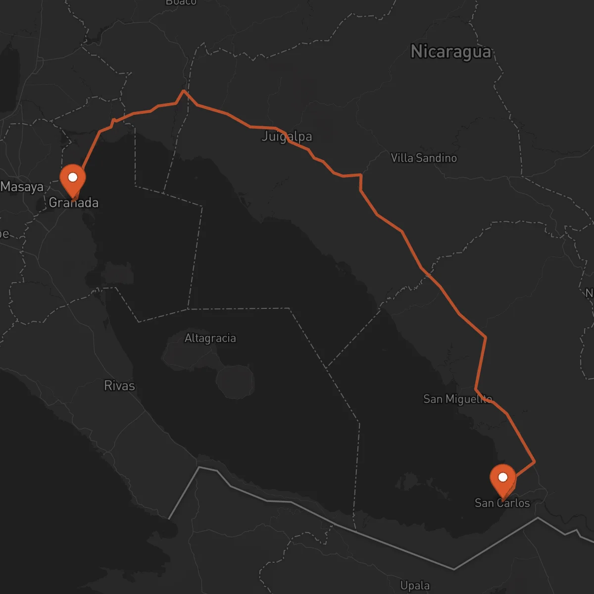 Ruta San Carlos - Granada