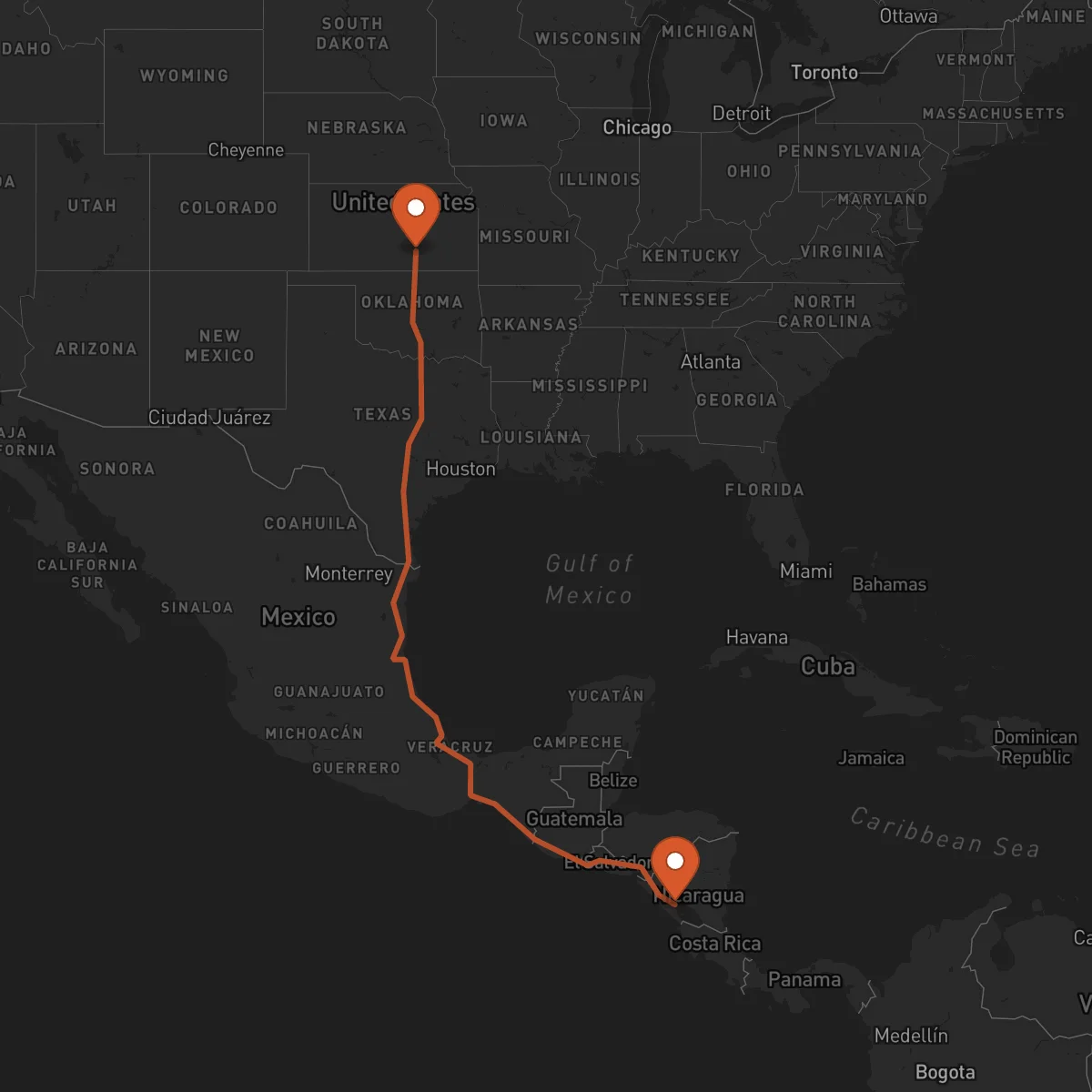 Ruta Granada - Wichita