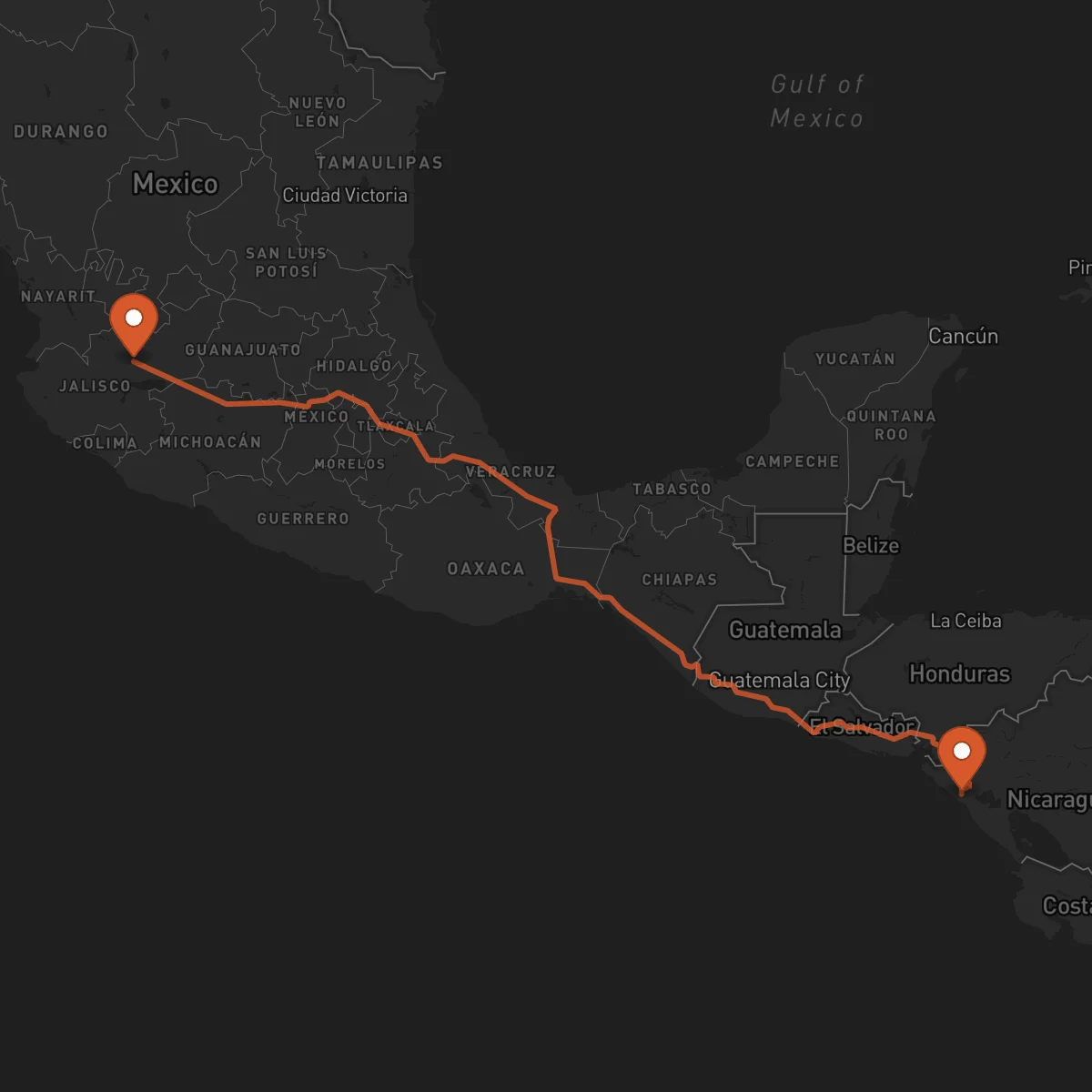Ruta Guadalajara - León