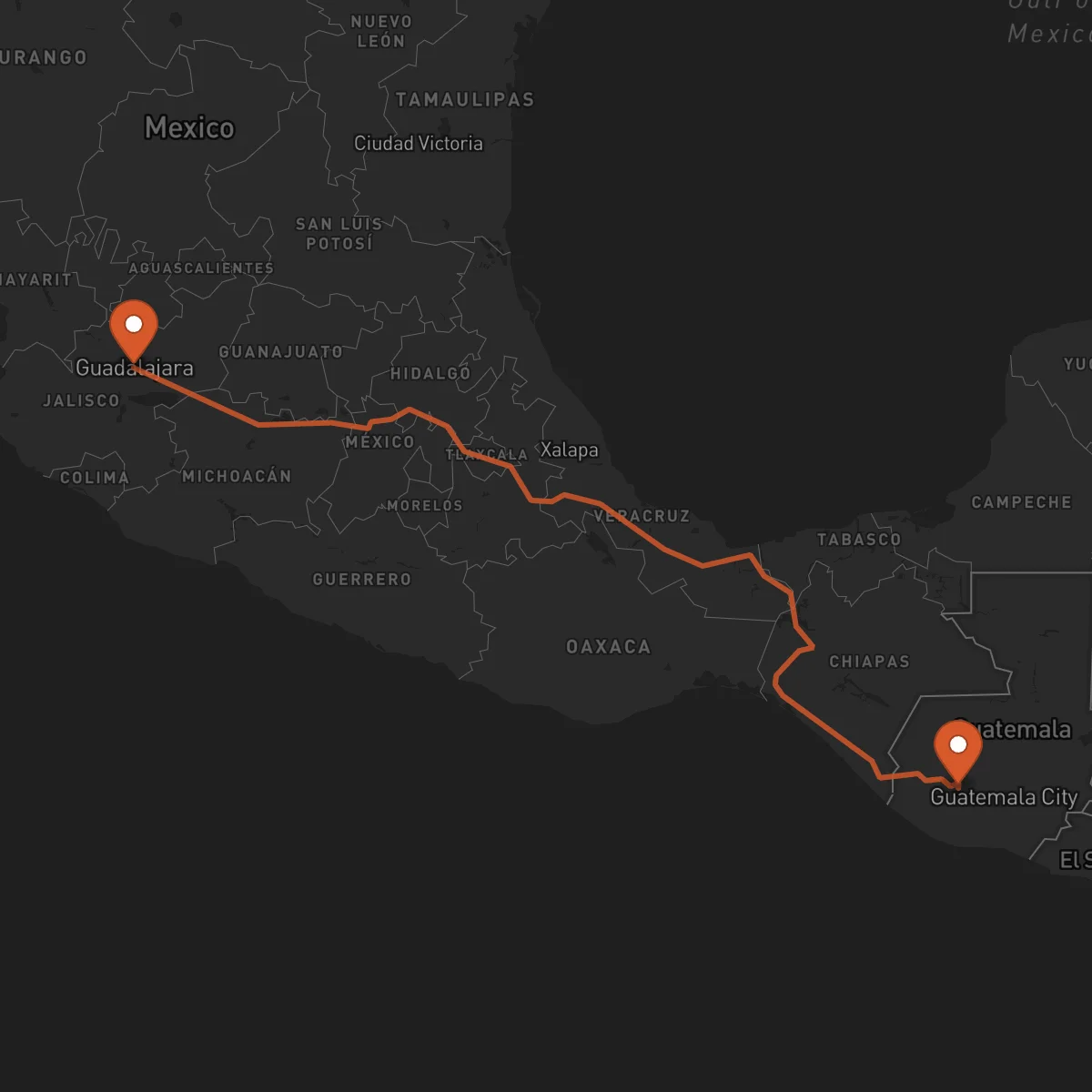 Ruta Guadalajara - Sololá