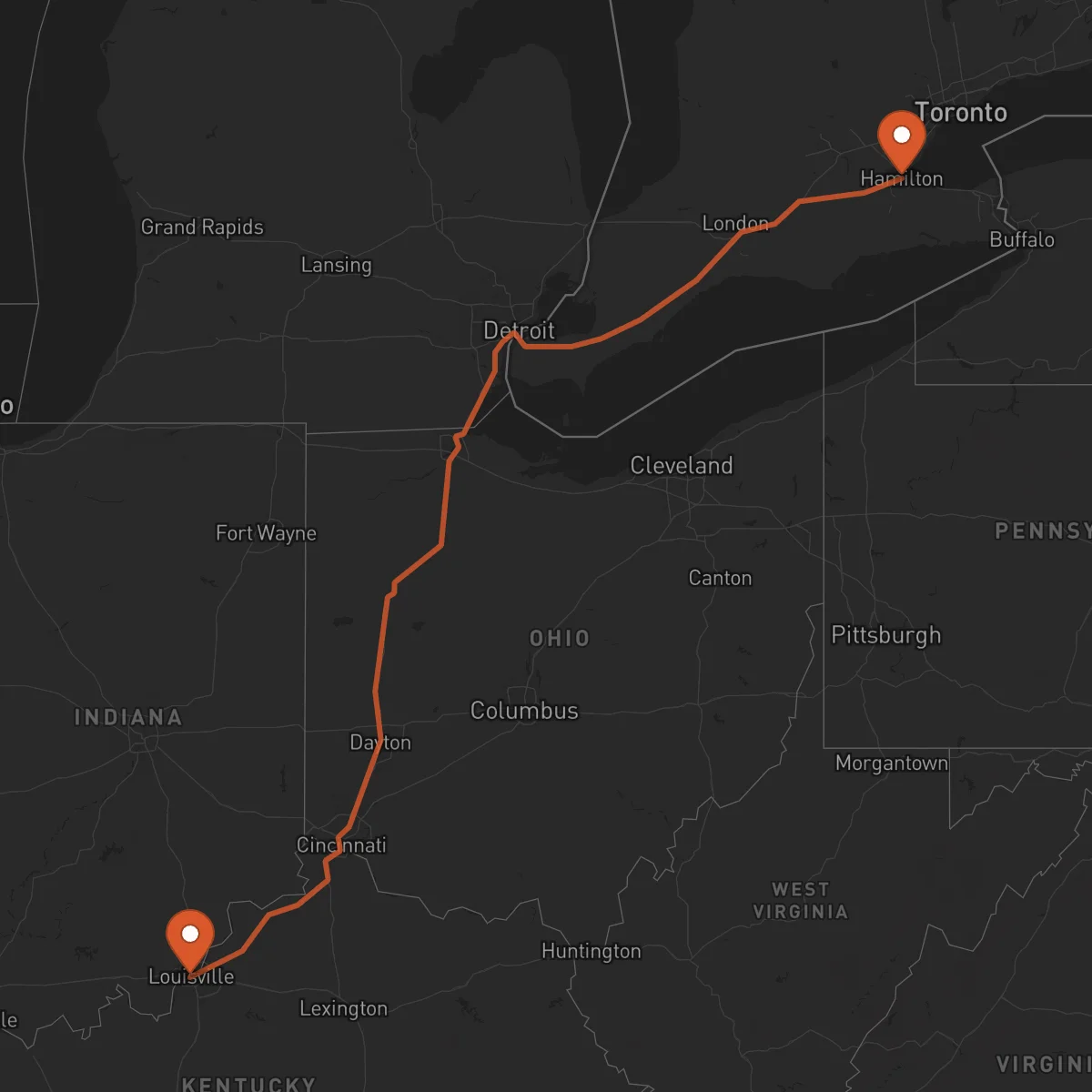 Ruta Hamilton - Louisville