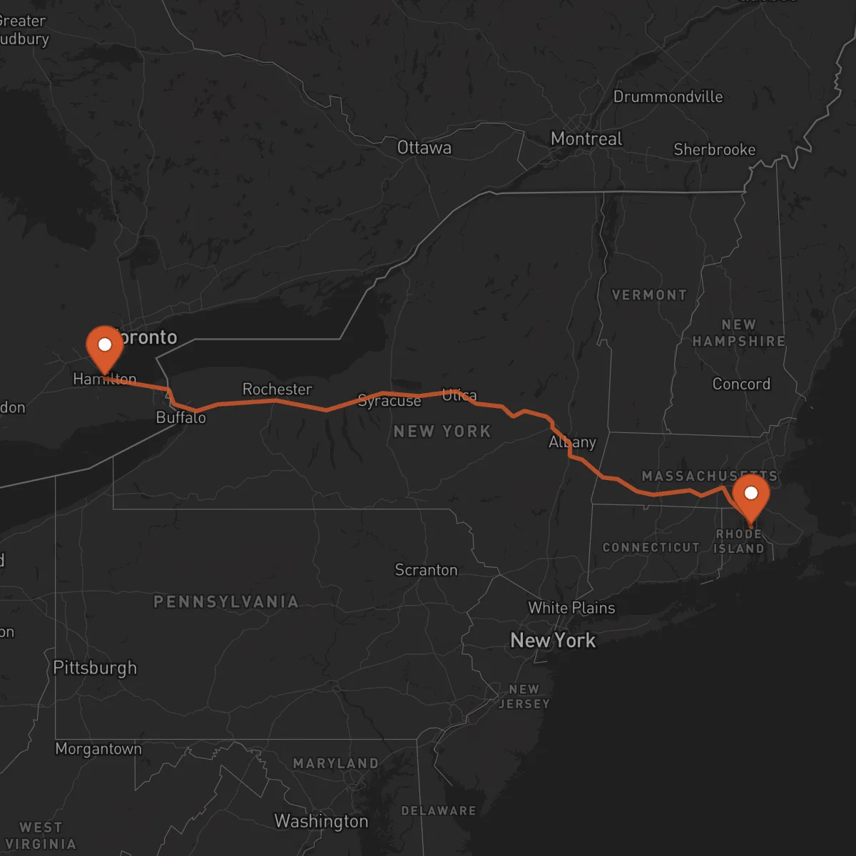 Ruta Hamilton - Providence