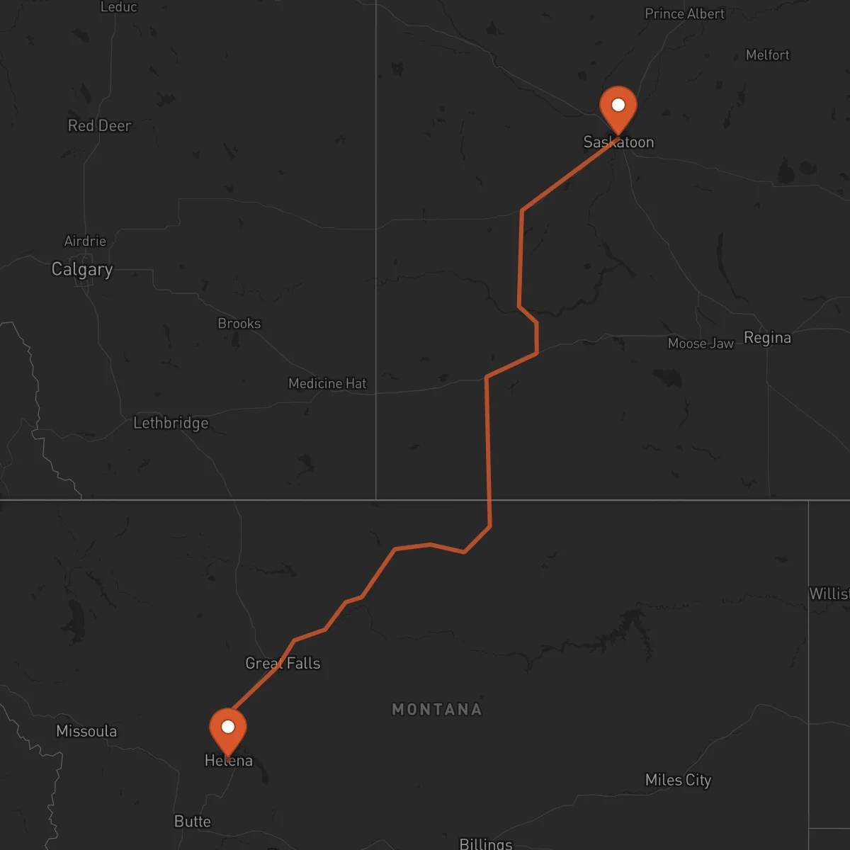 Ruta Helena - Saskatoon