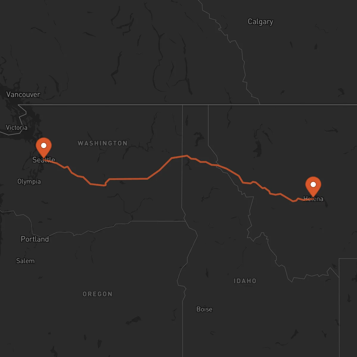 Ruta Helena - Seattle