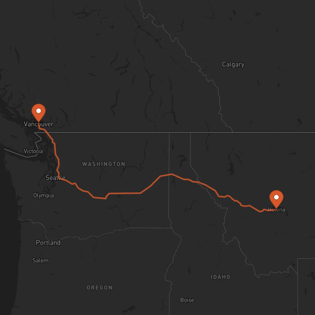 Ruta Helena - Vancouver