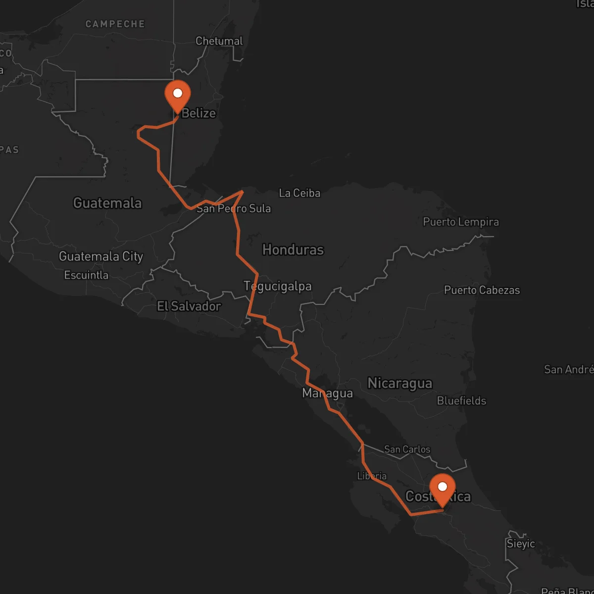 Ruta San Ignacio - Heredia