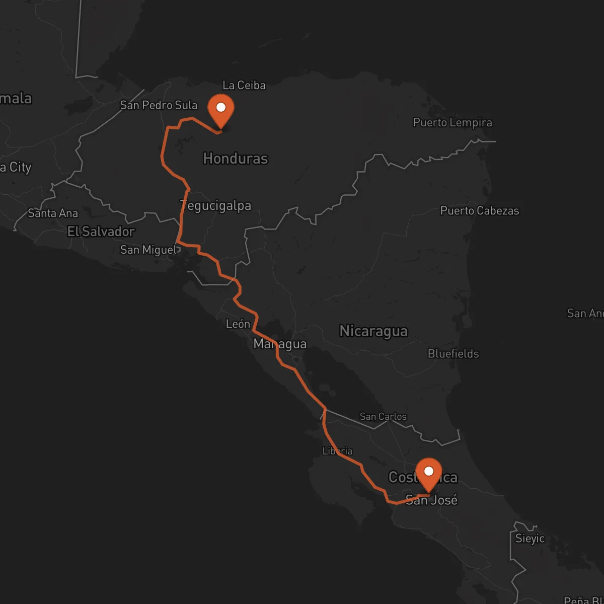 Ruta Yoro - Heredia