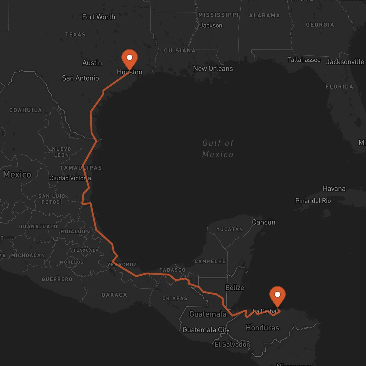 Ruta Trujillo - Houston
