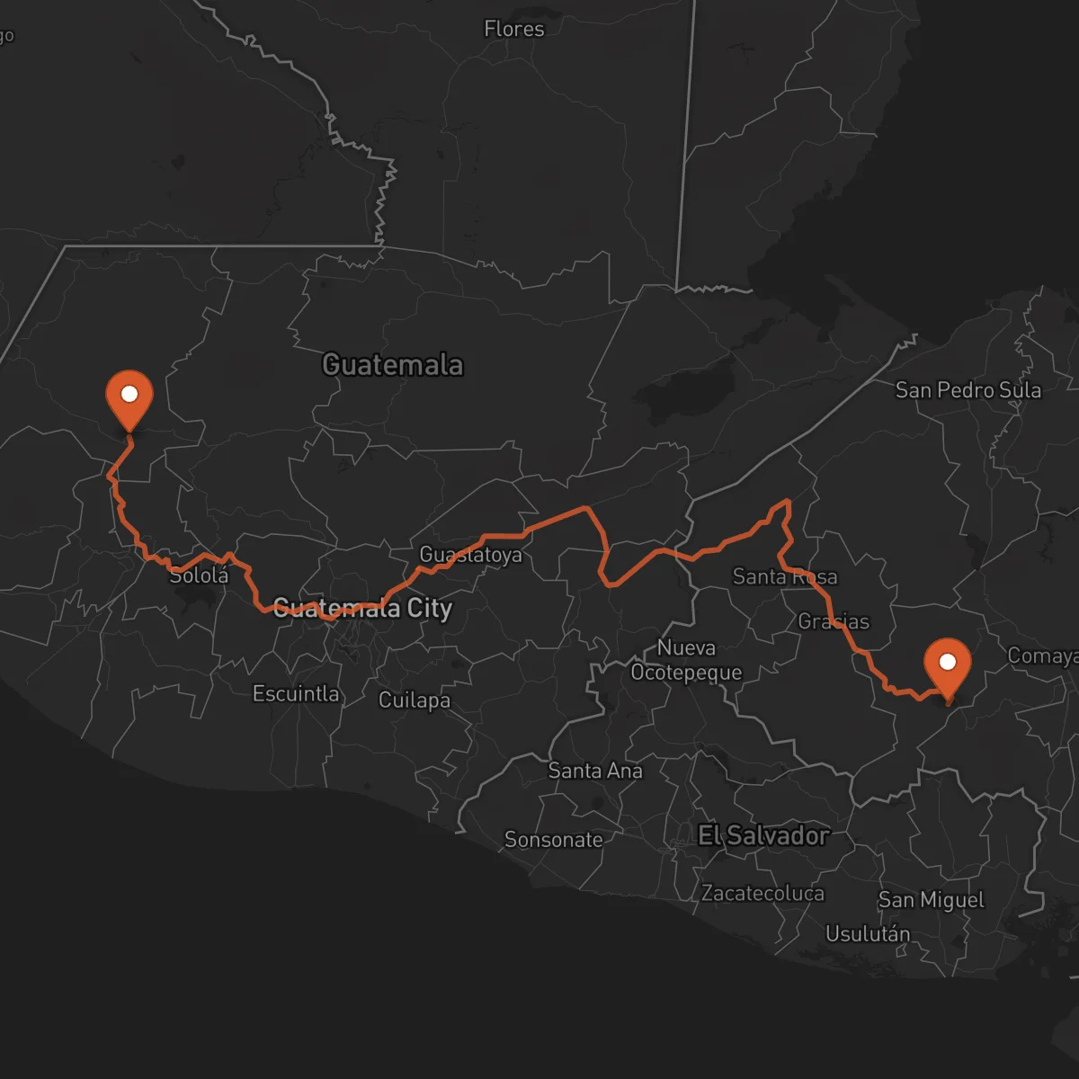 Ruta La Esperanza - Huehuetenango