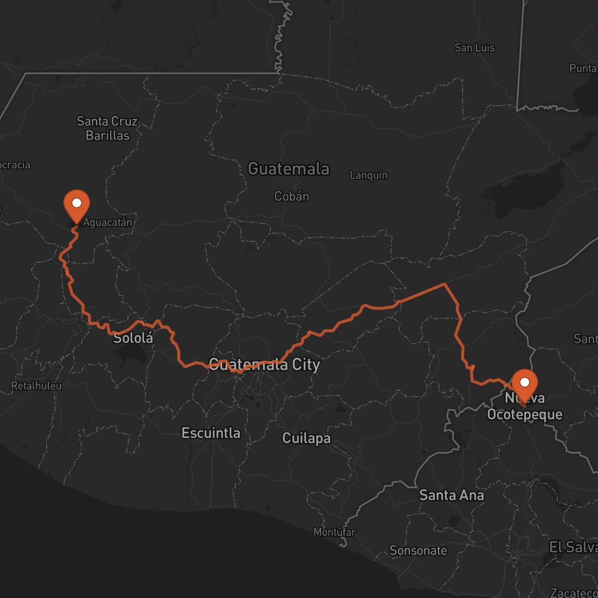 Ruta Ocotepeque - Huehuetenango