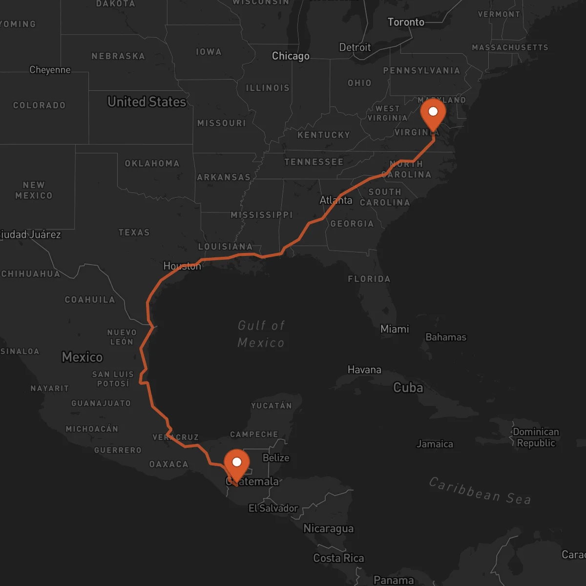 Ruta Huehuetenango - Richmond