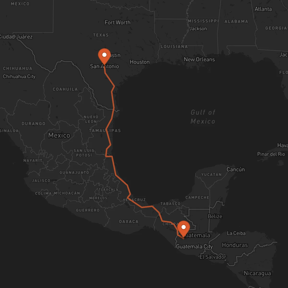 Ruta Huehuetenango - San Antonio