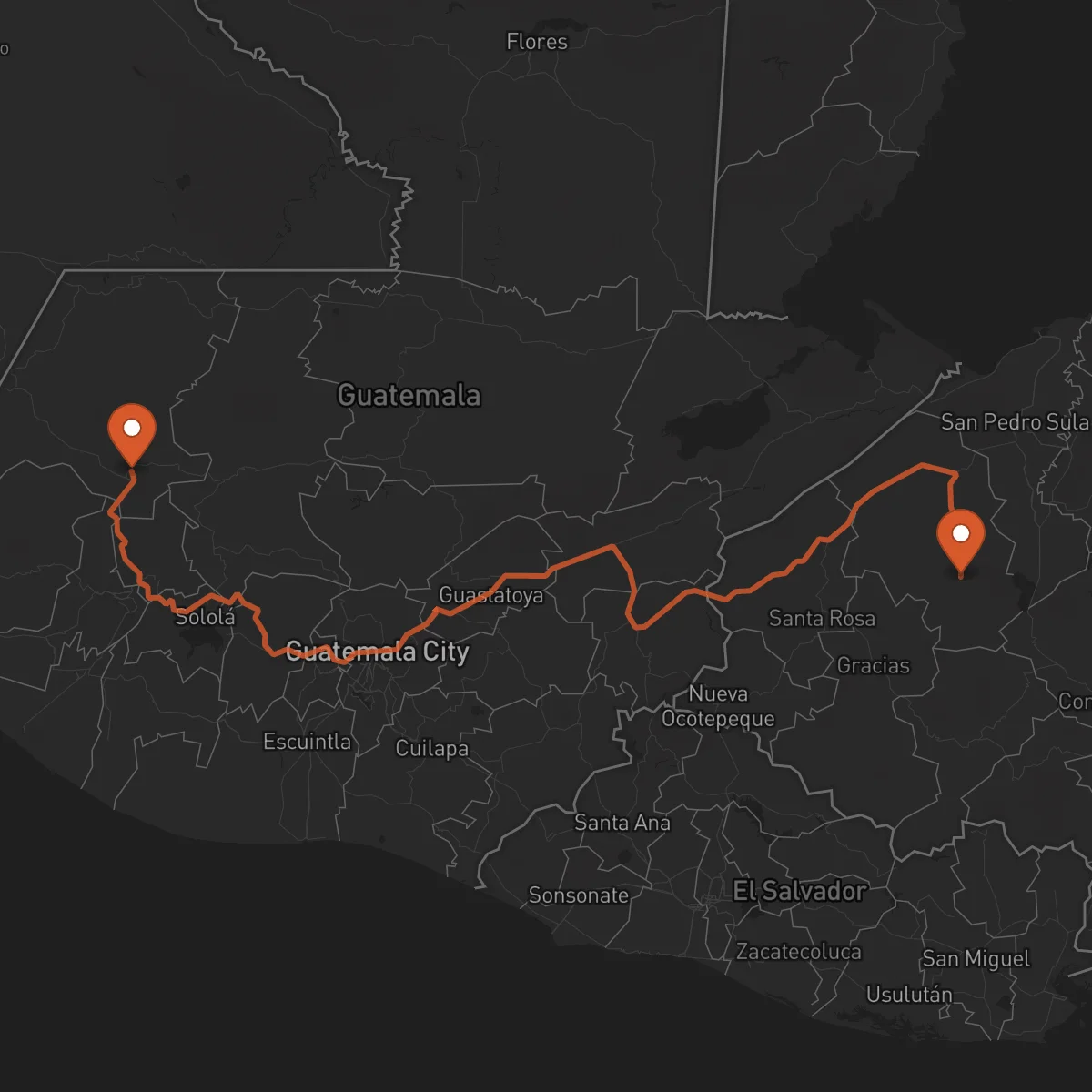 Ruta Huehuetenango - Santa Bárbara