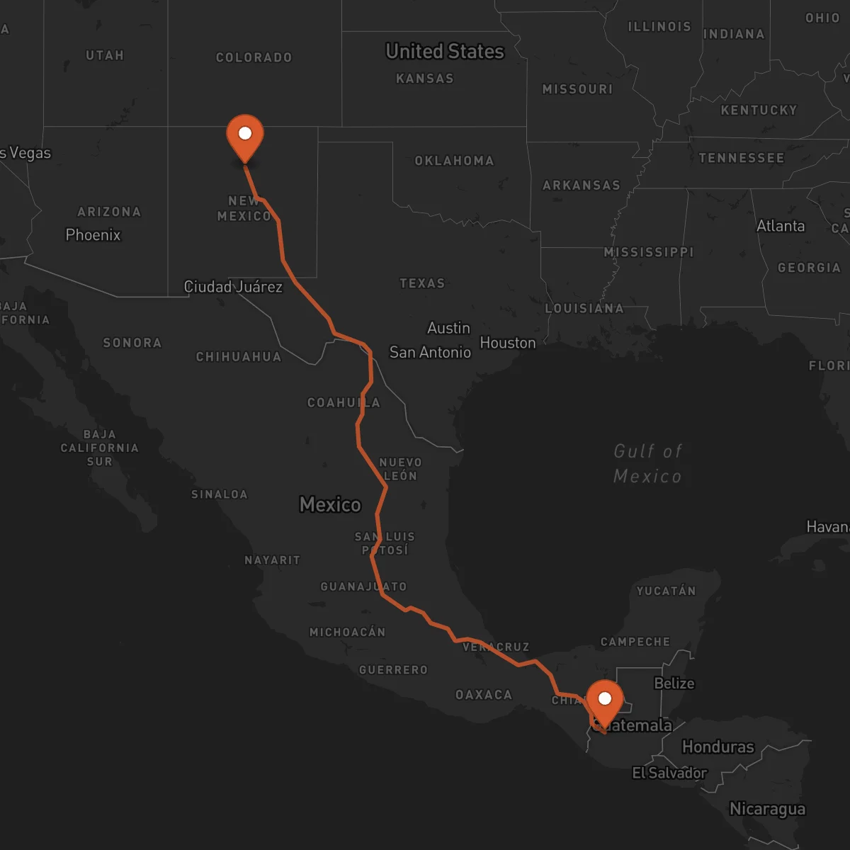 Ruta Huehuetenango - Santa Fe