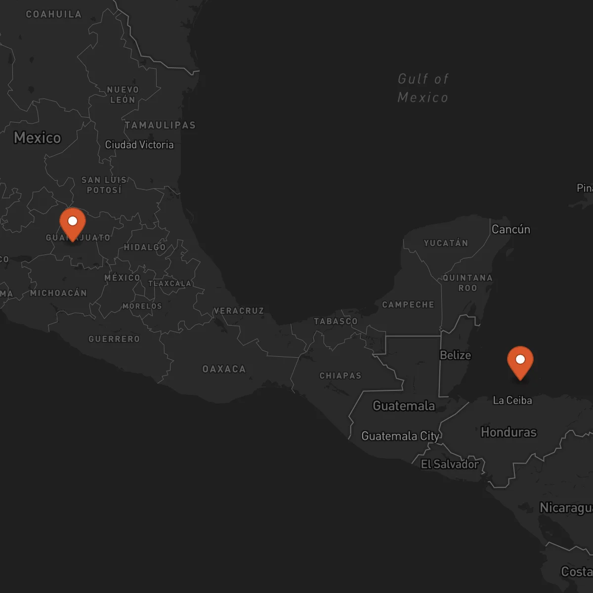 Ruta Irapuato - Roatán