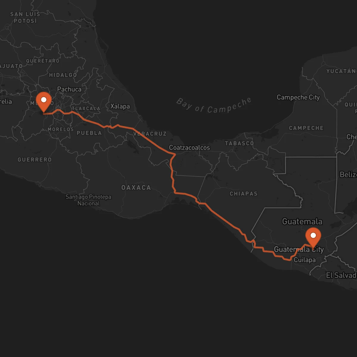 Ruta Toluca - Jalapa