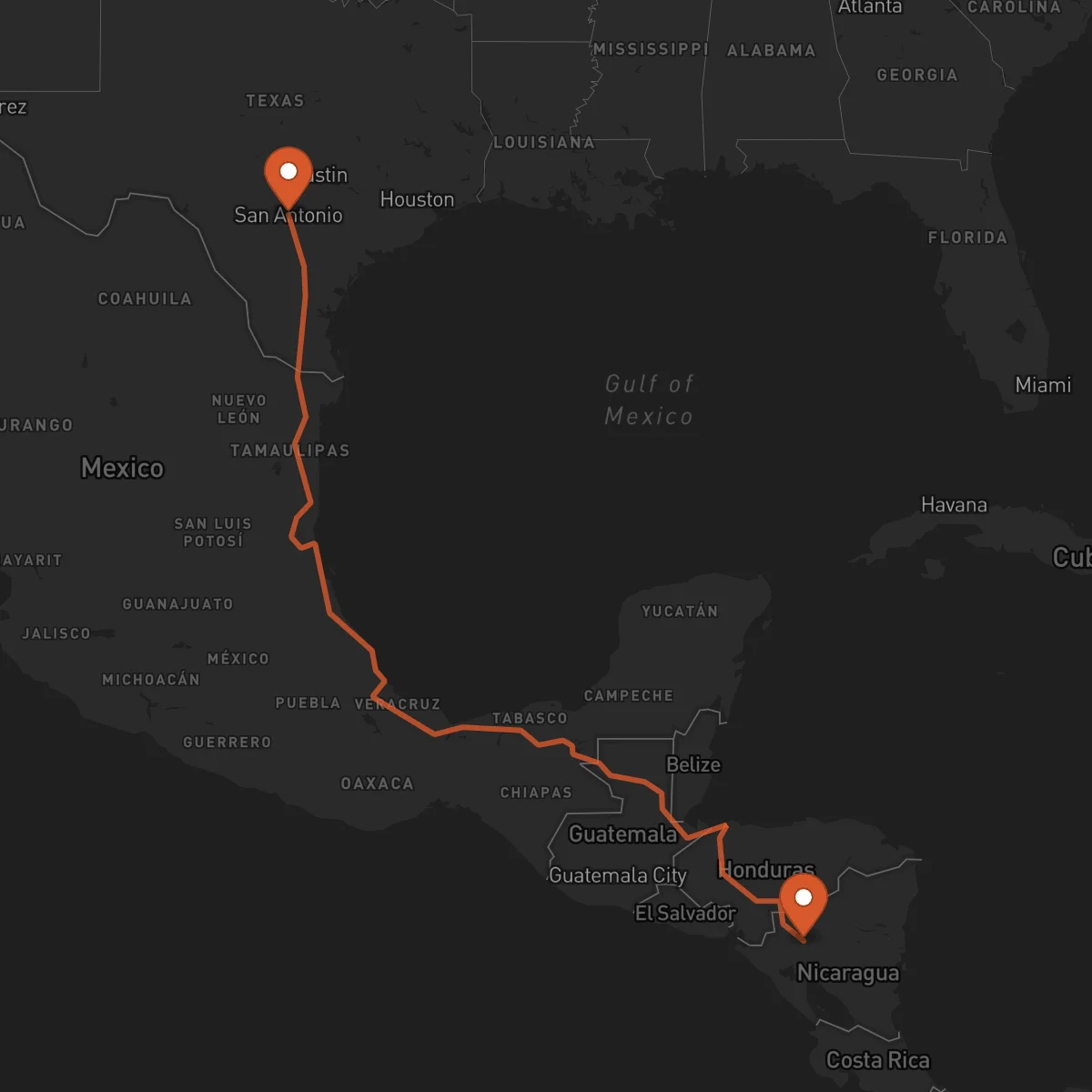 Ruta Jinotega - San Antonio